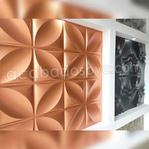 Instalación Pared en PVC 3D - PVC Global Constructions - Colombia 